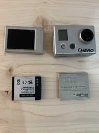 Gopro para aproveitamento de peças com ecrã