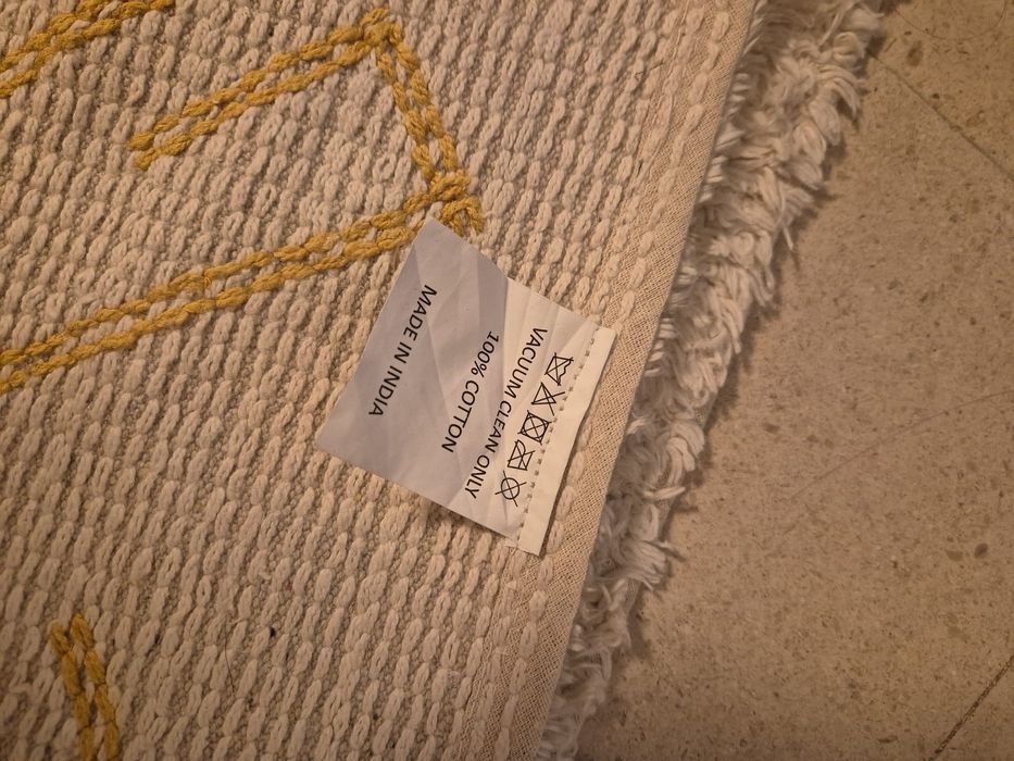 Tapete algodão 140x200cm