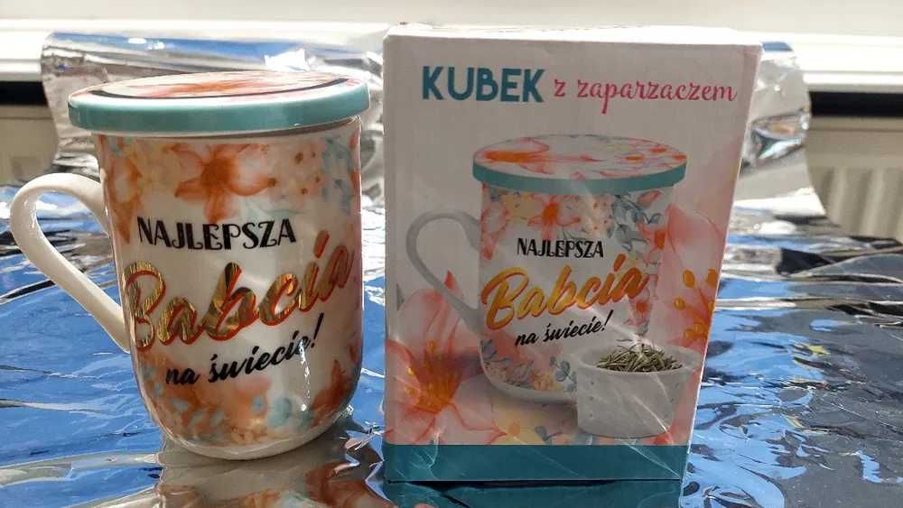 Kubek z zaparzaczem dla babci u tigera sklep