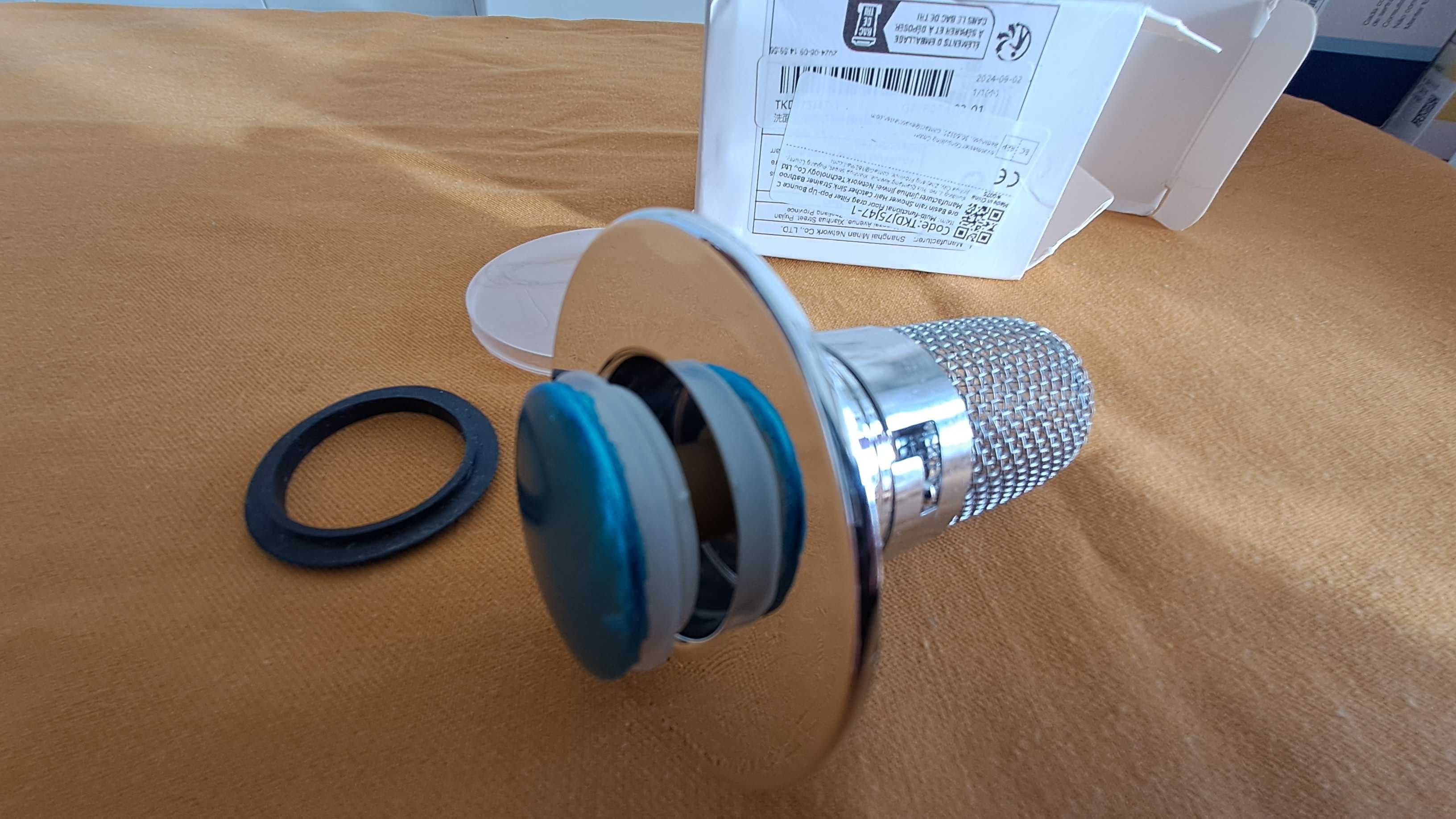 Filtro de drenagem para banheira ou poliban. Novo