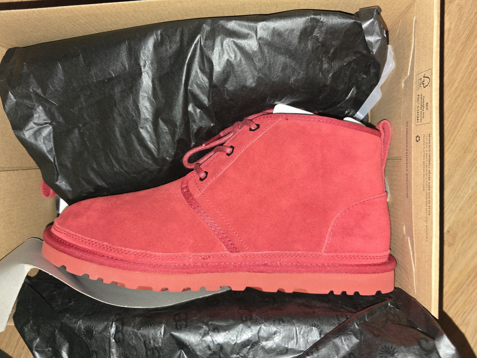 Обувь зимняя Угги (ugg) красные