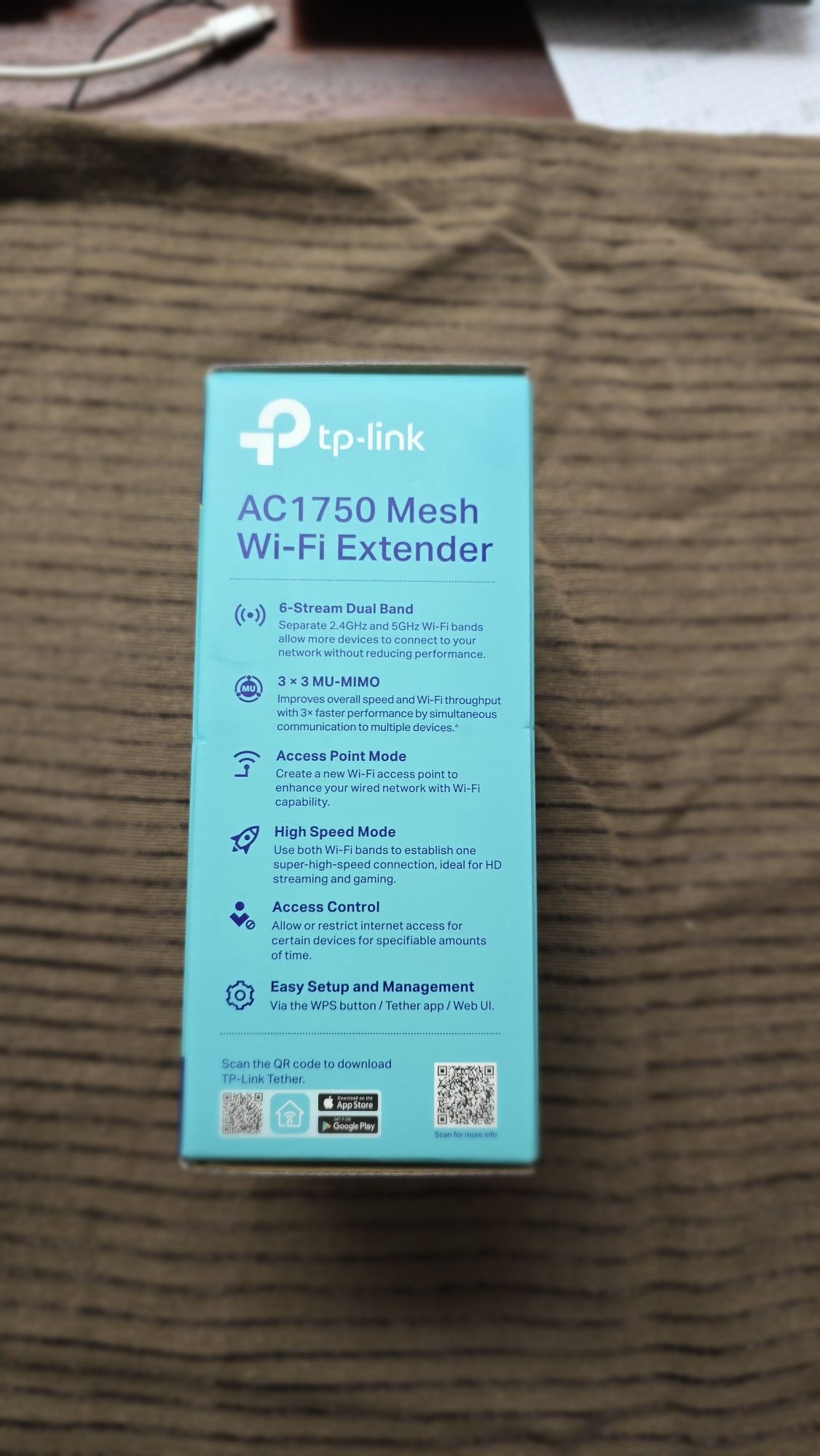 OneMesh tplink RE450 novo AC1750 internet em todo o lado