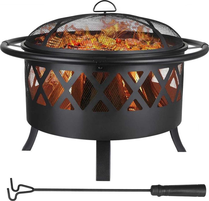 Nowe palenisko  / grill /grzejnik /barbecue /misa 32cm Outsunny !N185!