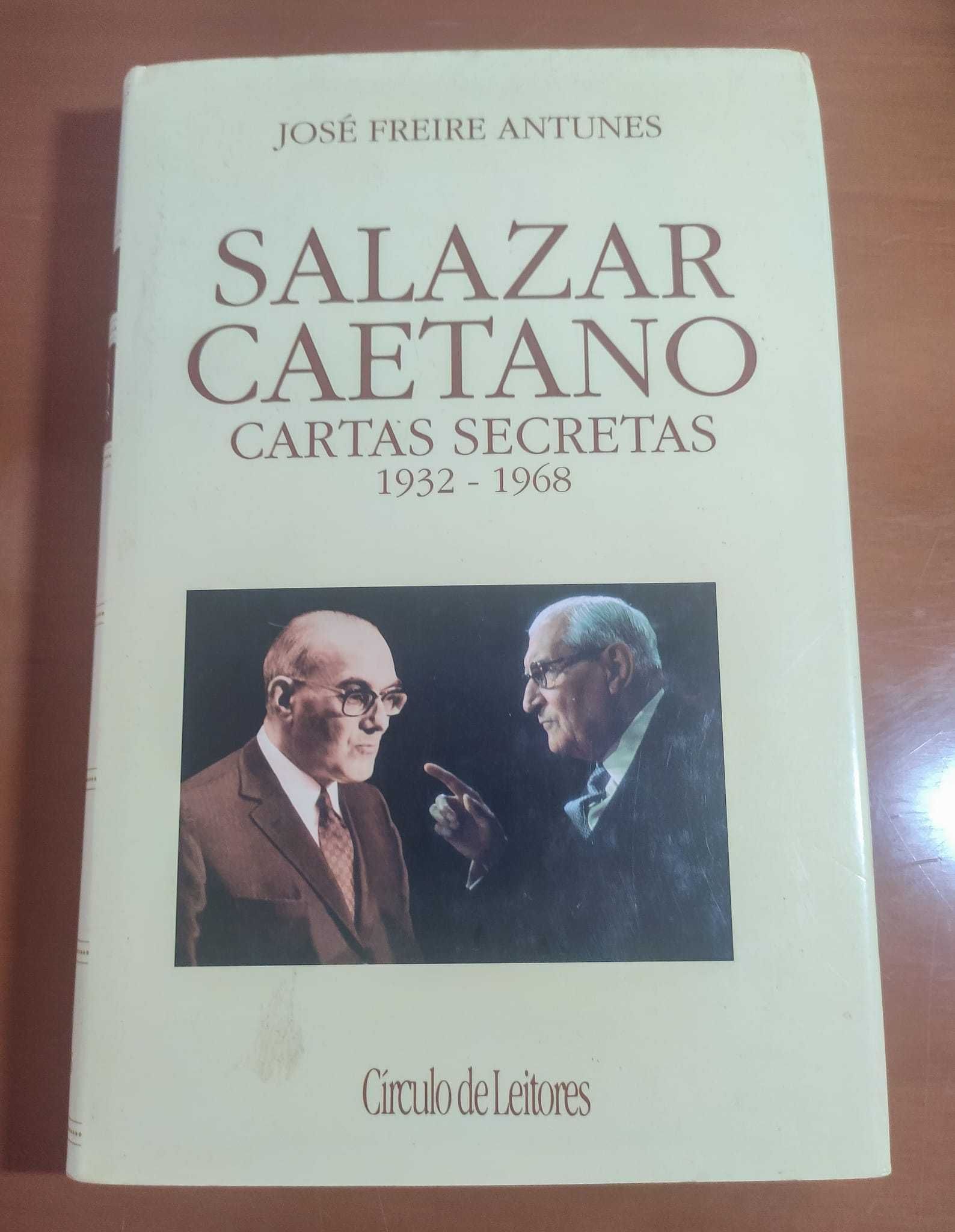 Salazar Caetano - Cartas Secretas. (Círculo de Leitores)