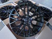 Alufelgi 17 5x100 Audi A1 A3 8L TT Seat Ibiza Leon Arona Czarne 327#