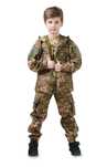 Військова форма костюм дитячий ARMY KIDS Скаут Soft-Shell теплий камуф
