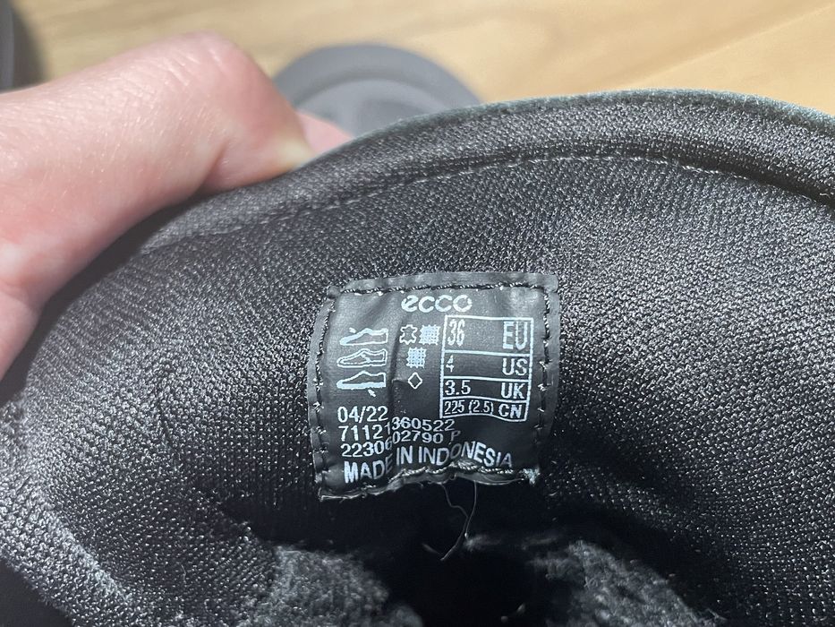 Зимні чоботи ecco 36