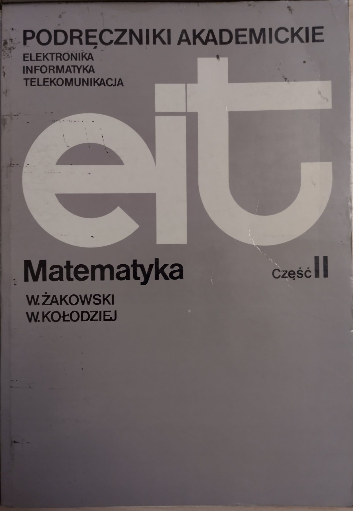 Matematyka podręczniki akademickie elektronika informatyka telekomunik