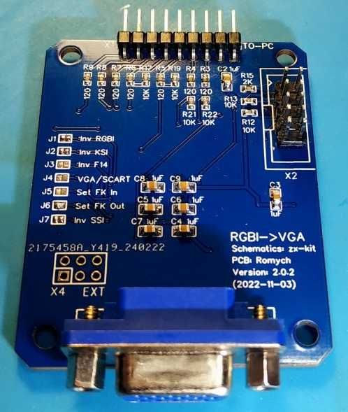 Конвертер RGB to VGA - ZX-Spectrum