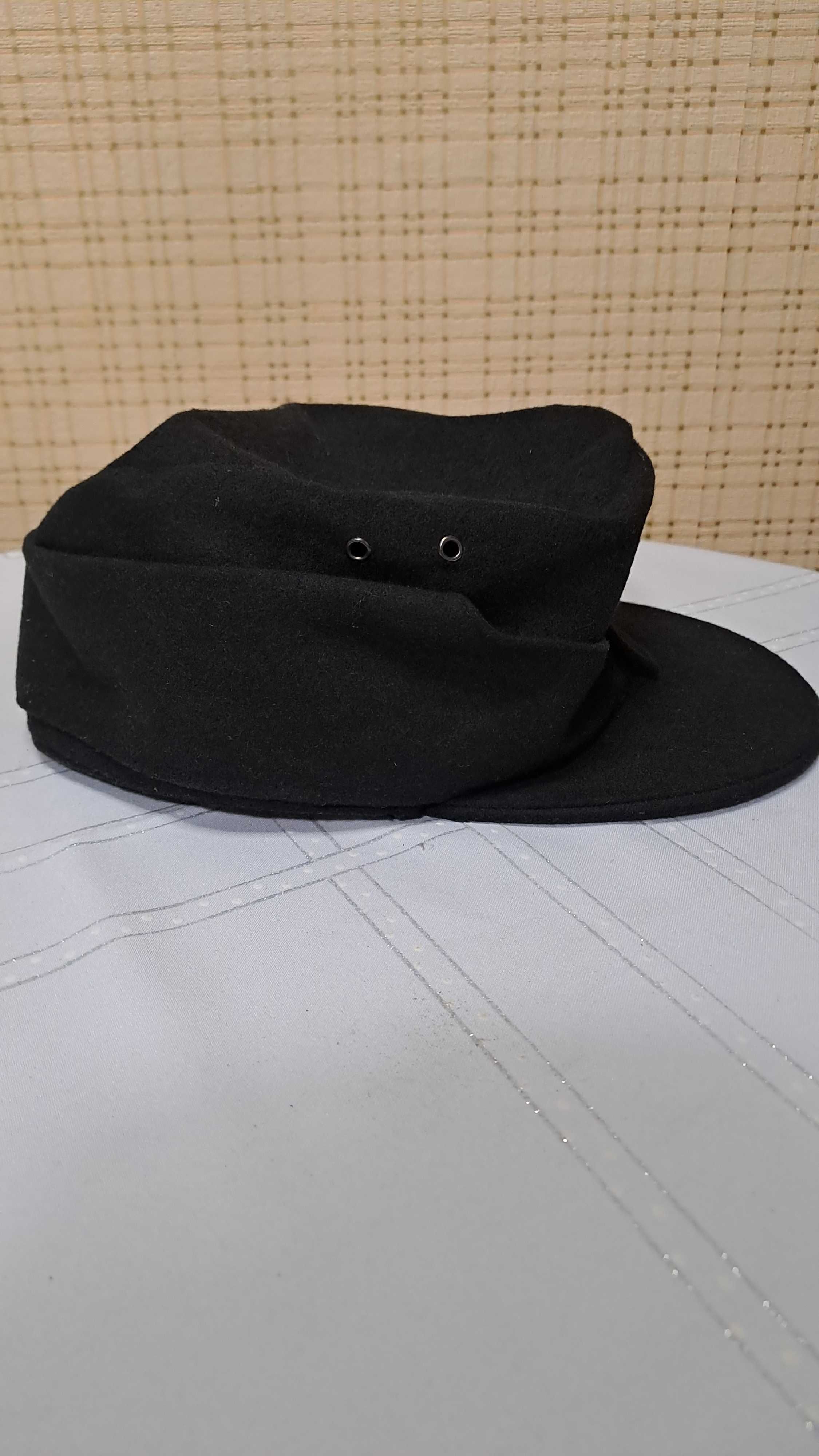 Replika czapki pancernej , wojskowa antyczna