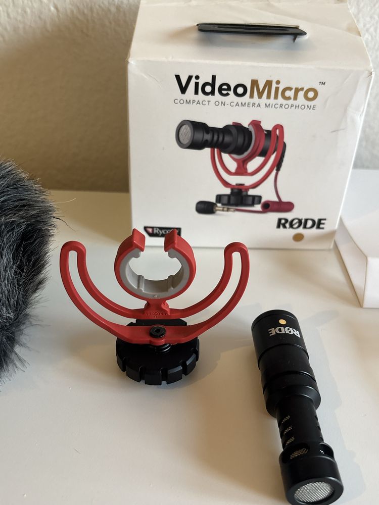 Rode VídeoMicro Microfone para Câmara