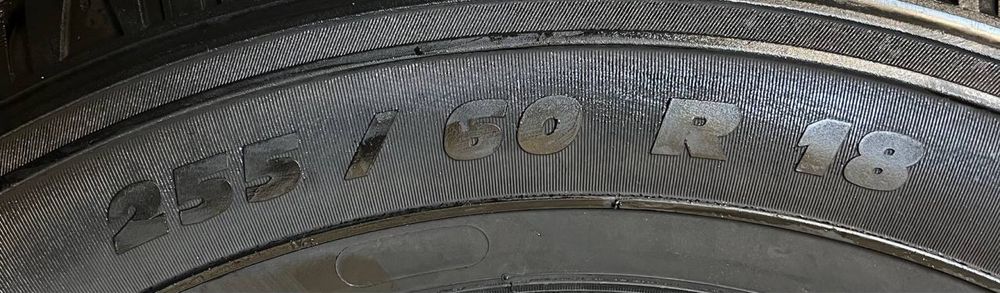 Шины б у 255/60R18 MICHELIN  LATITUDE CROSS всесезонная