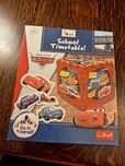 Plan lekcji angielski dla fanów Cars Disney School Timetable Trefl 3D