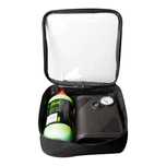 Kit reparação furos pneus - Liquido + saca + compressor " tipo slime "