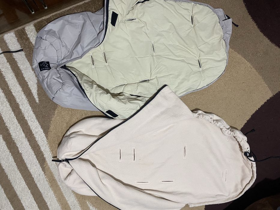 Конверт в коляску зимовий подвійний