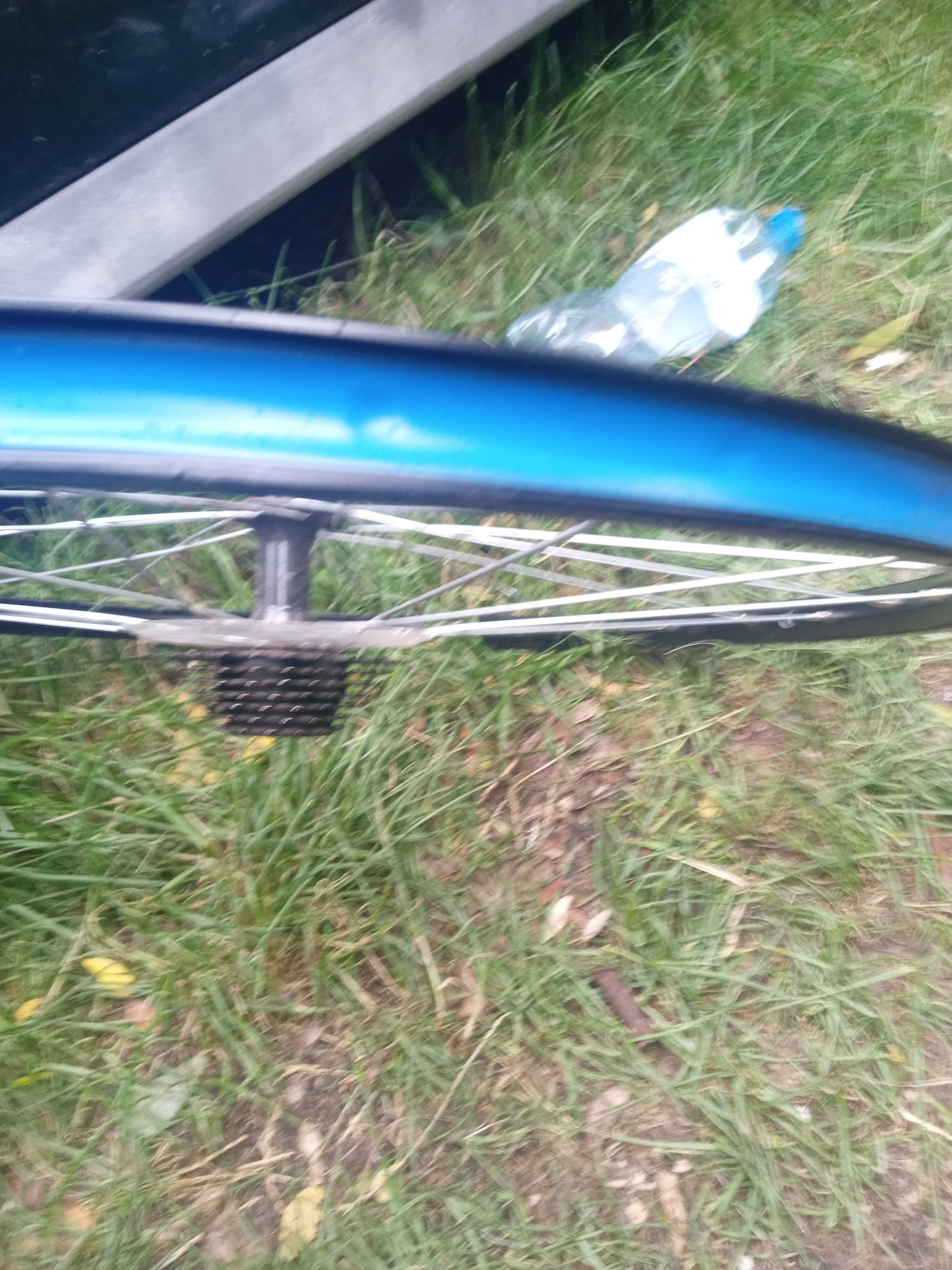 Koło tylnie 28 aluminium wolnobieg