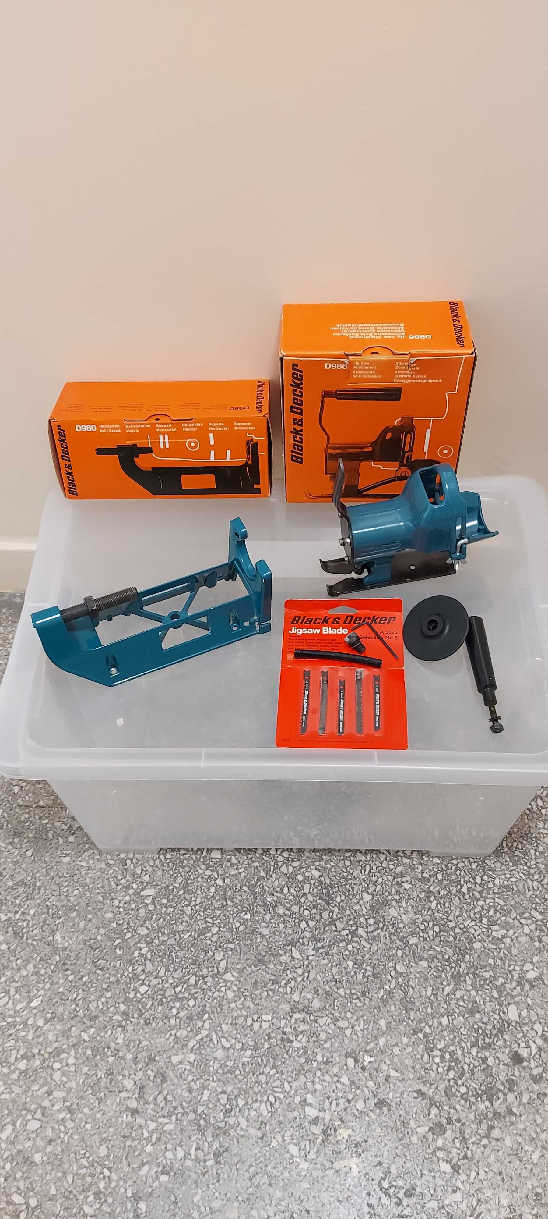 Zestaw majsterkowicza Black&Decker wieloelementowy.
