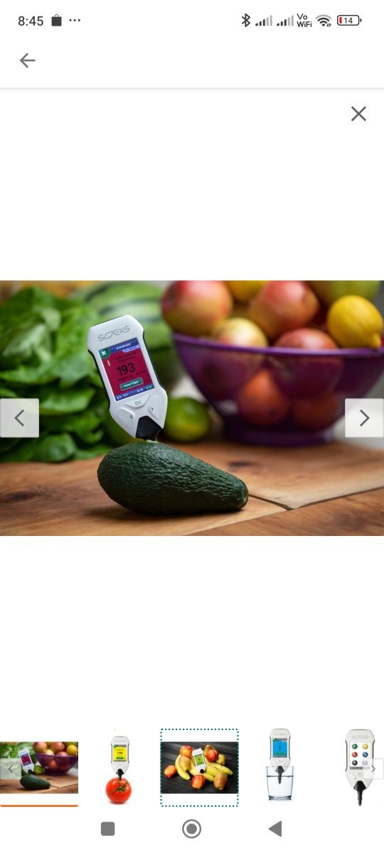 Tester żywnosci Soeks ecovisor F4