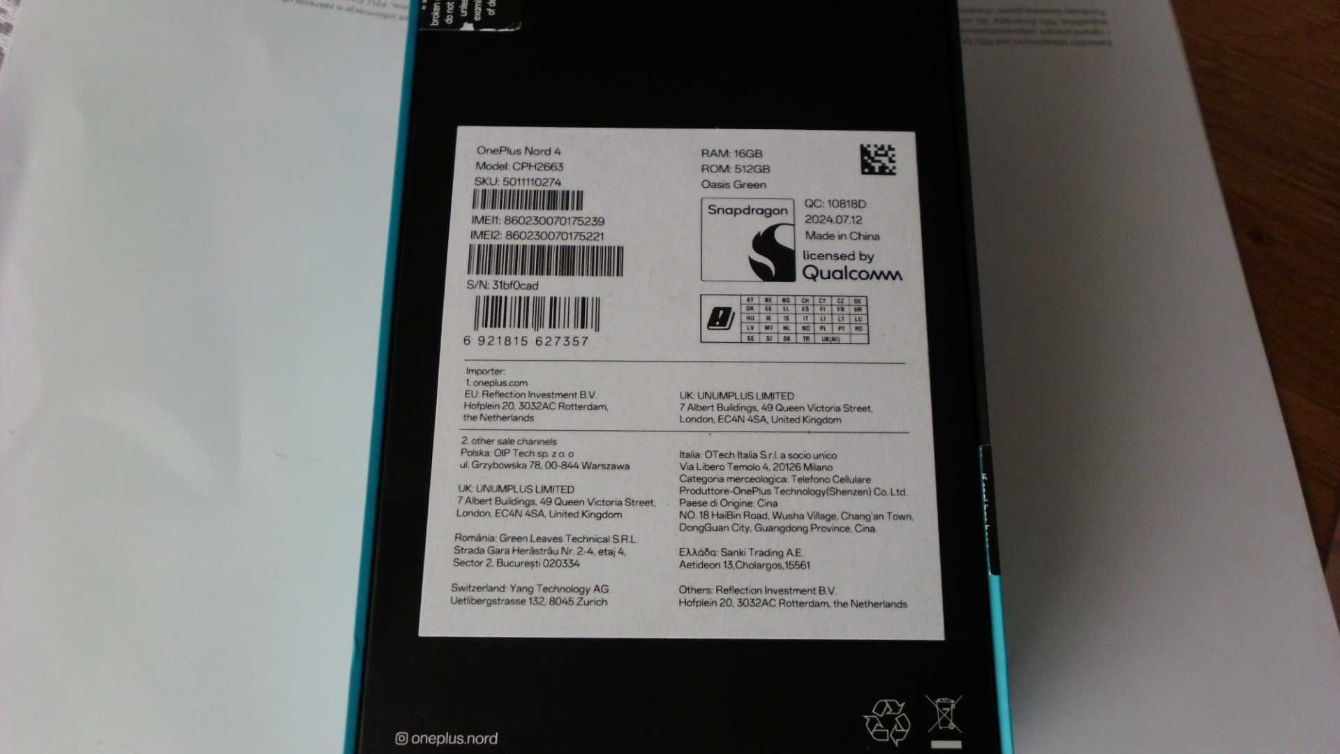 Smartfon One Plus Nord 4