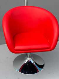 Piękne fotele czerwone do biura, salonu