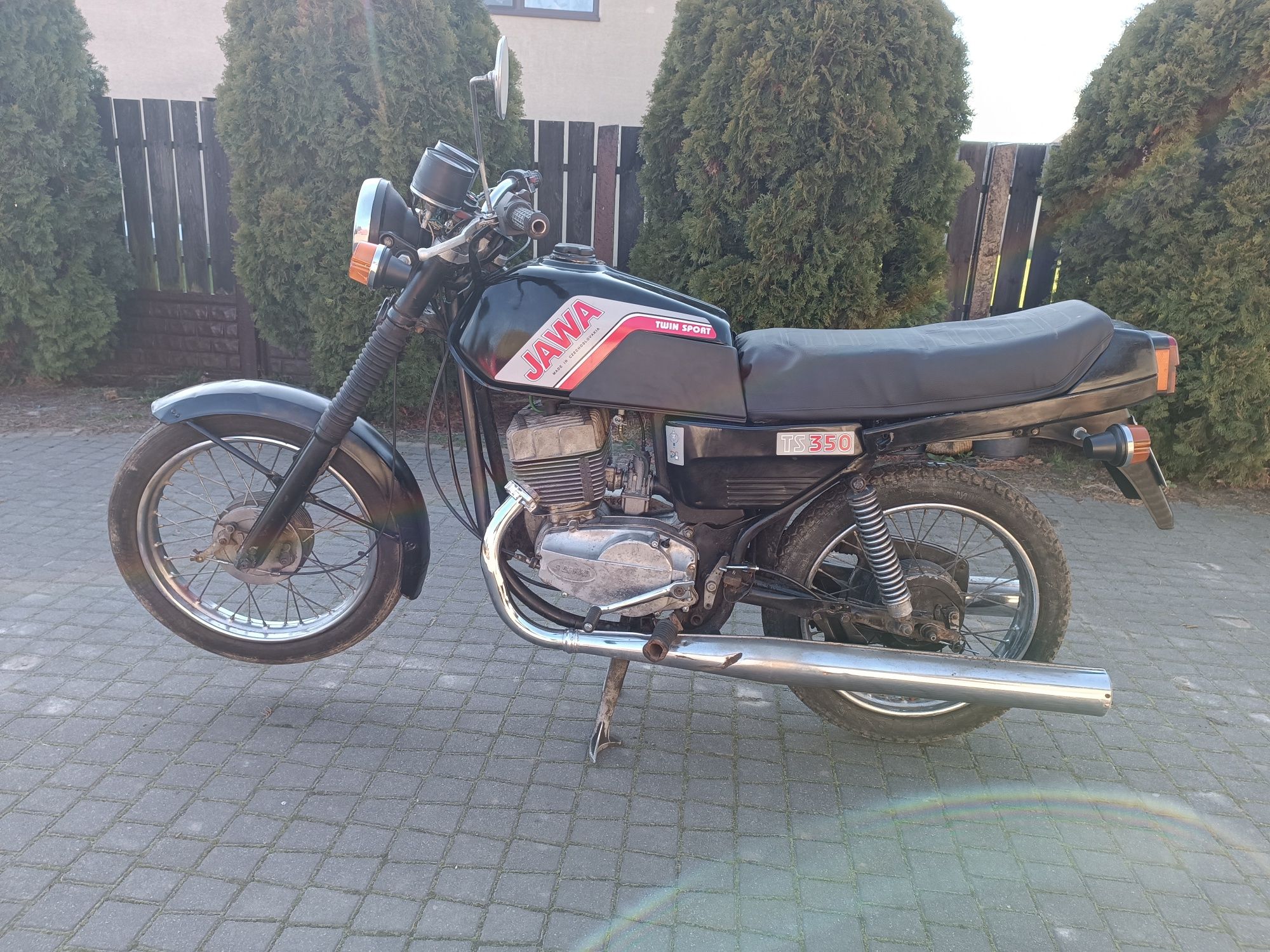 Jawa ts 350 zamiana zamienię na motocykl quad cross prl auto bus