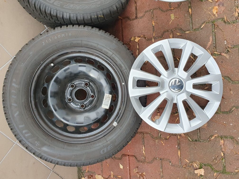 Oryginalne Felgi Koła 16" Vw Passat Sharan 5x112 Et44+215.60.16