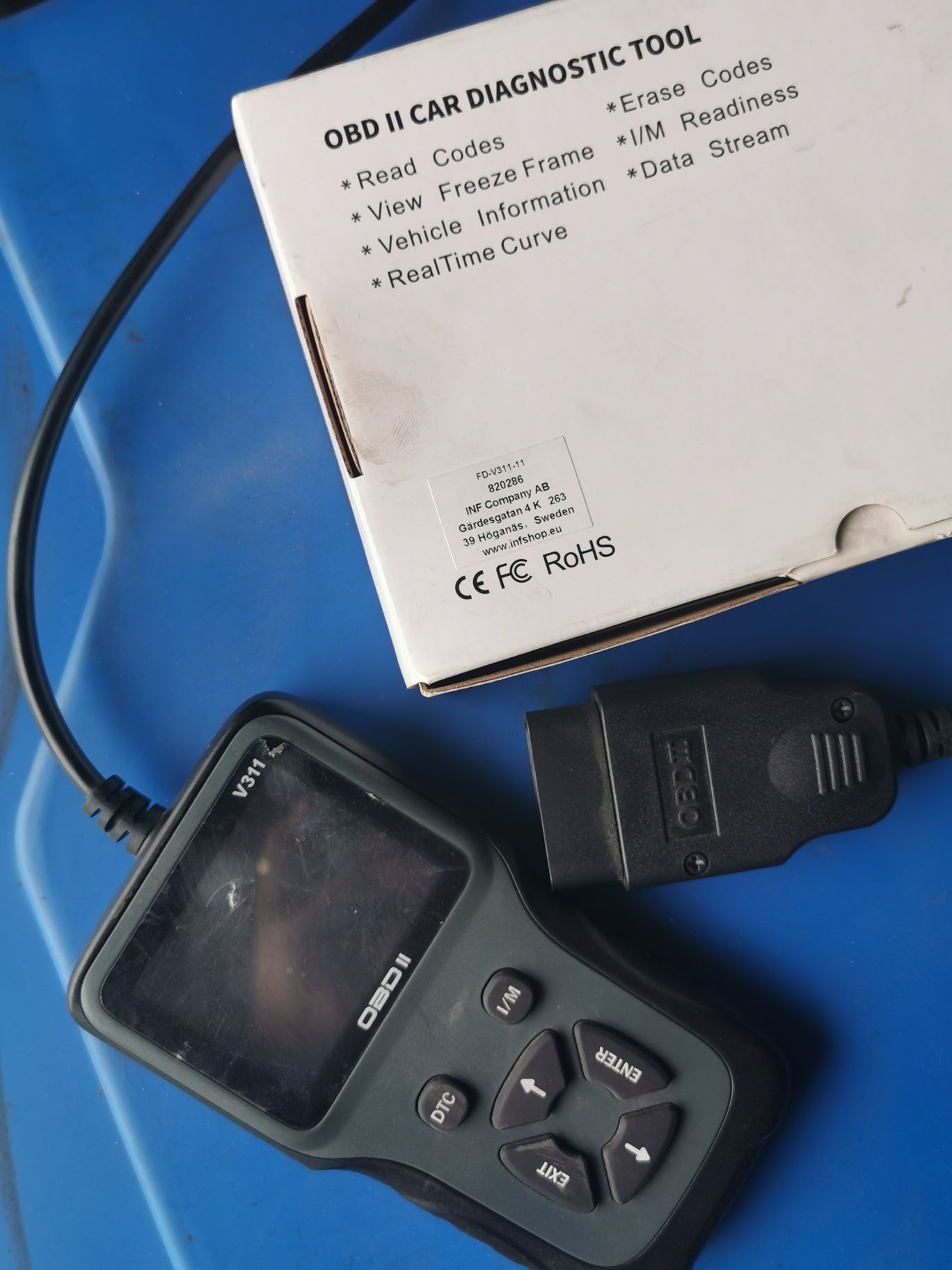 Maquina de diagnóstico V311 OBD2