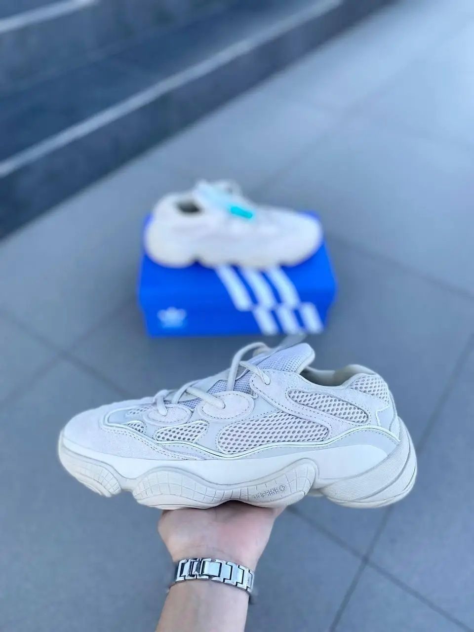 Adidas Yeezy 500 Bone White