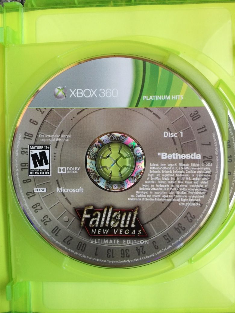 Fallout New Vegas Ultimate Edition / Xbox 360