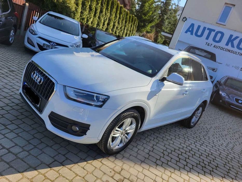 Audi Q3 Piękna! S line! S tronic! Quattro! 177KM! Panorama!