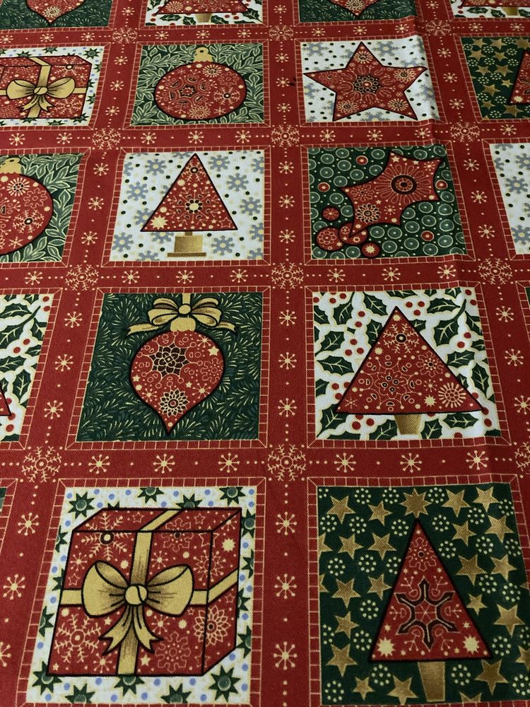 Toalha de mesa com motivos natalícios