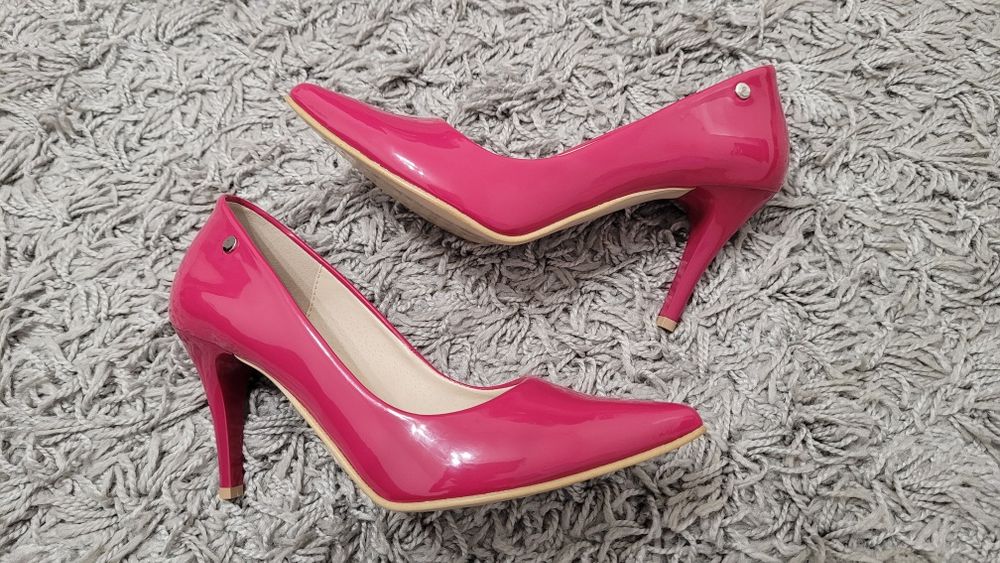 Buty szpilki Ivbut 744 fuksja rozmiar 38