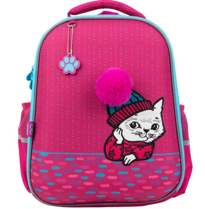 Рюкзак GoPack Education напівкаркасний Cute cat 38x28x13 15 л