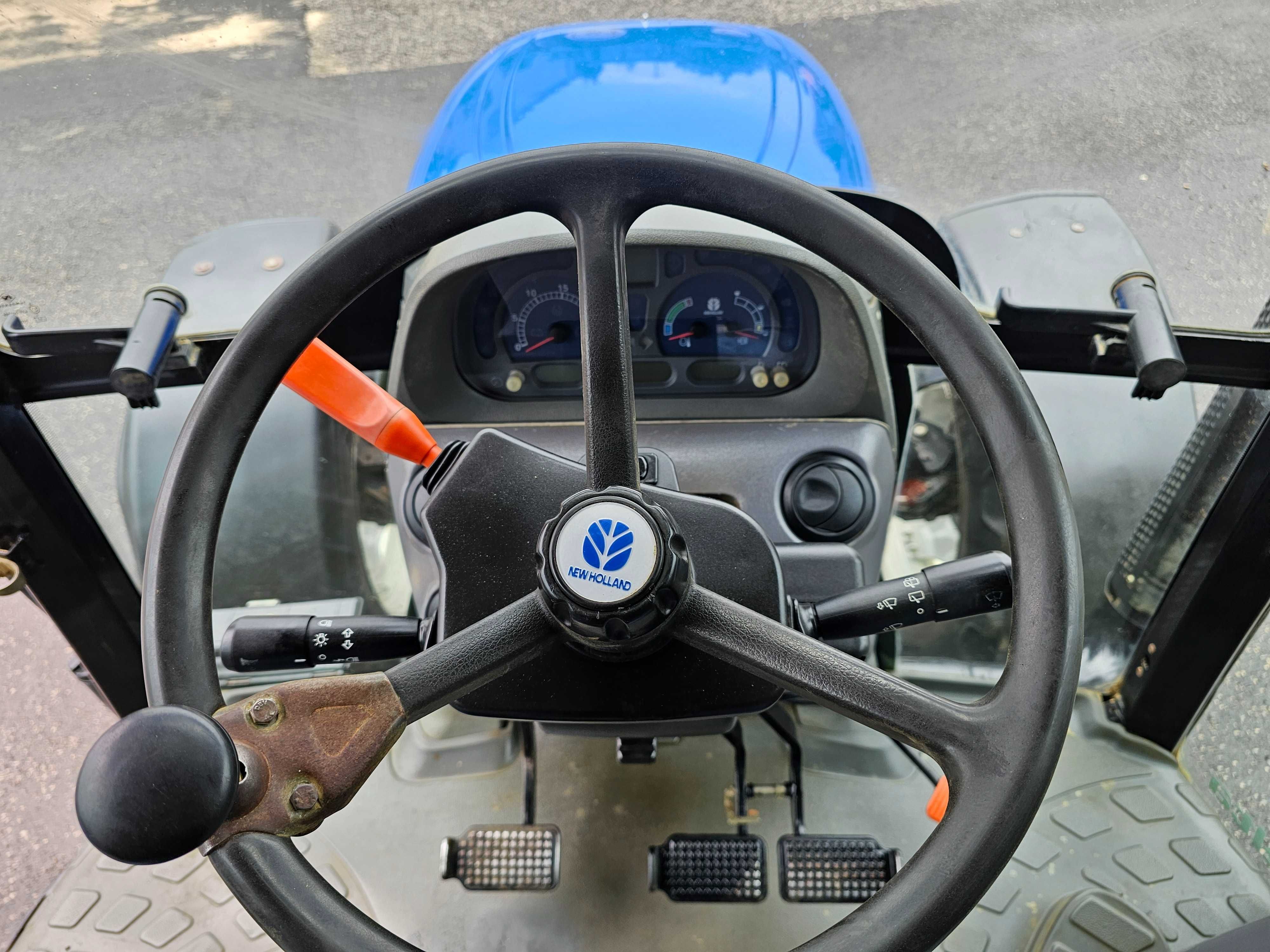 New Holland TS 110A , 2006 rok , 4 cylindry 110 KM  ŁADNY STAN