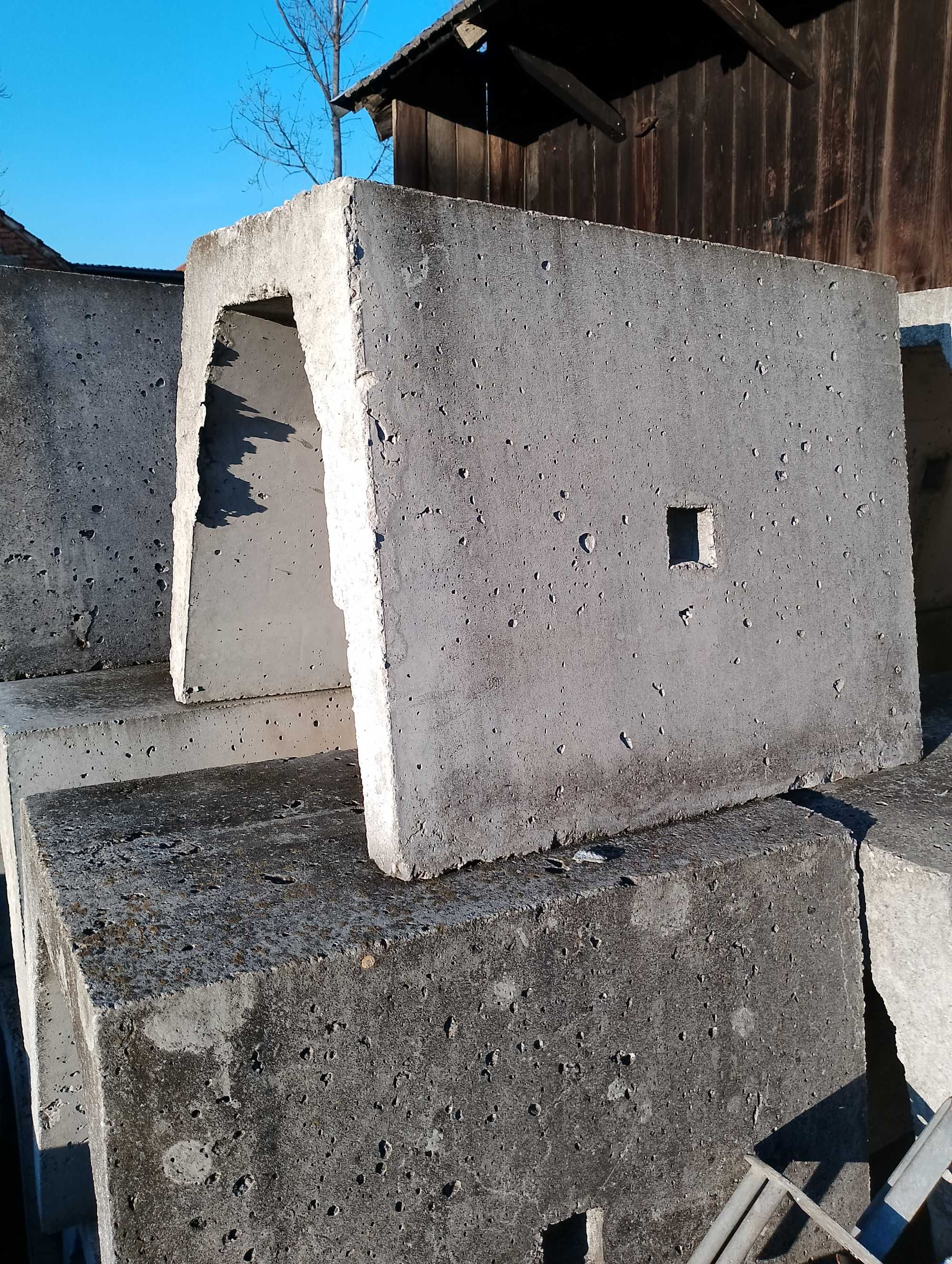 koryta, korytka betonowe, umacnianie rowu, odwodnienie