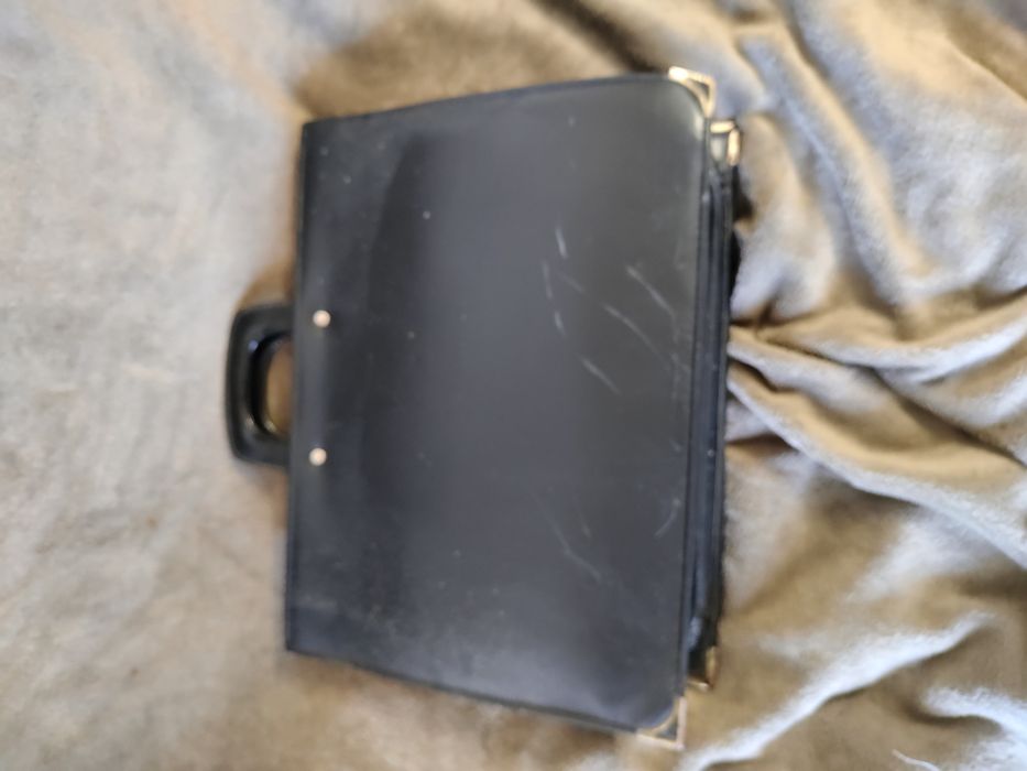 Mala porta documentos vintage