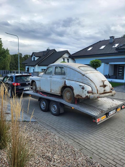 Warszawa m20 , stan do remontu, papiery kompletne