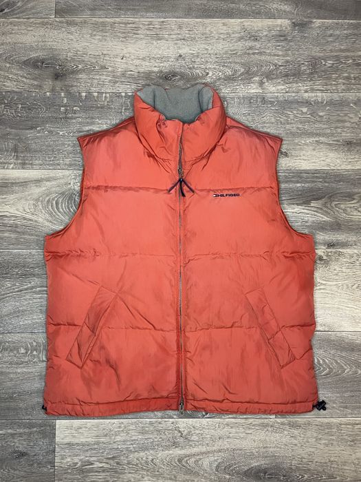Tommy hilfiger puffer vest Пуховая жилетка томми нейлоновая nylon