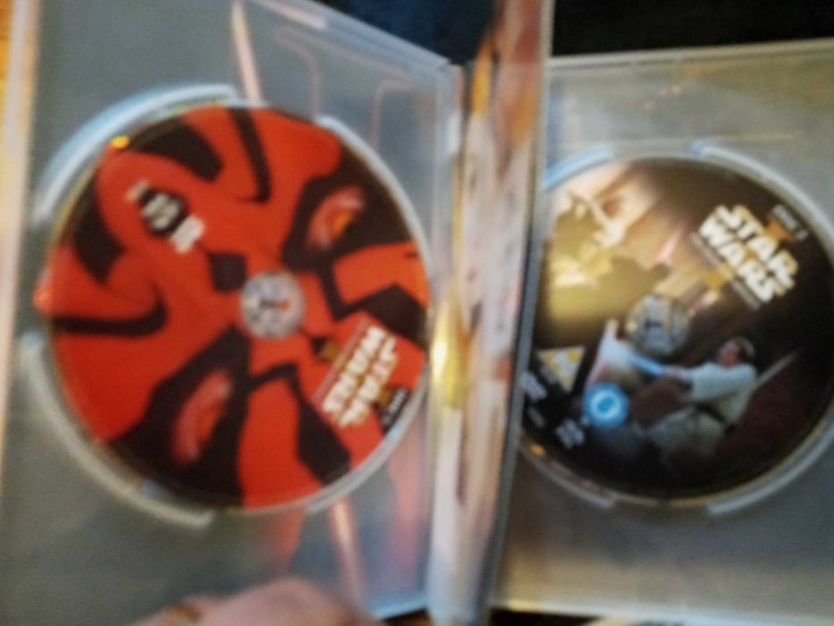 4 dvds STAR WARS ediçao especial