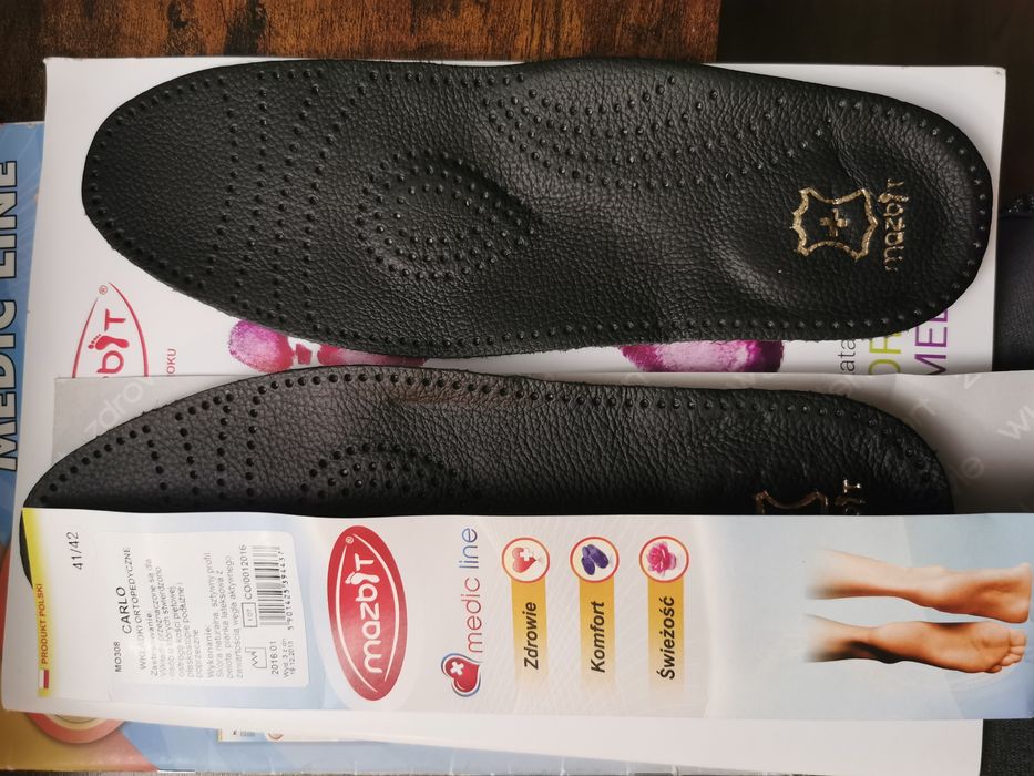 Wkładki ortopedyczne Carlo