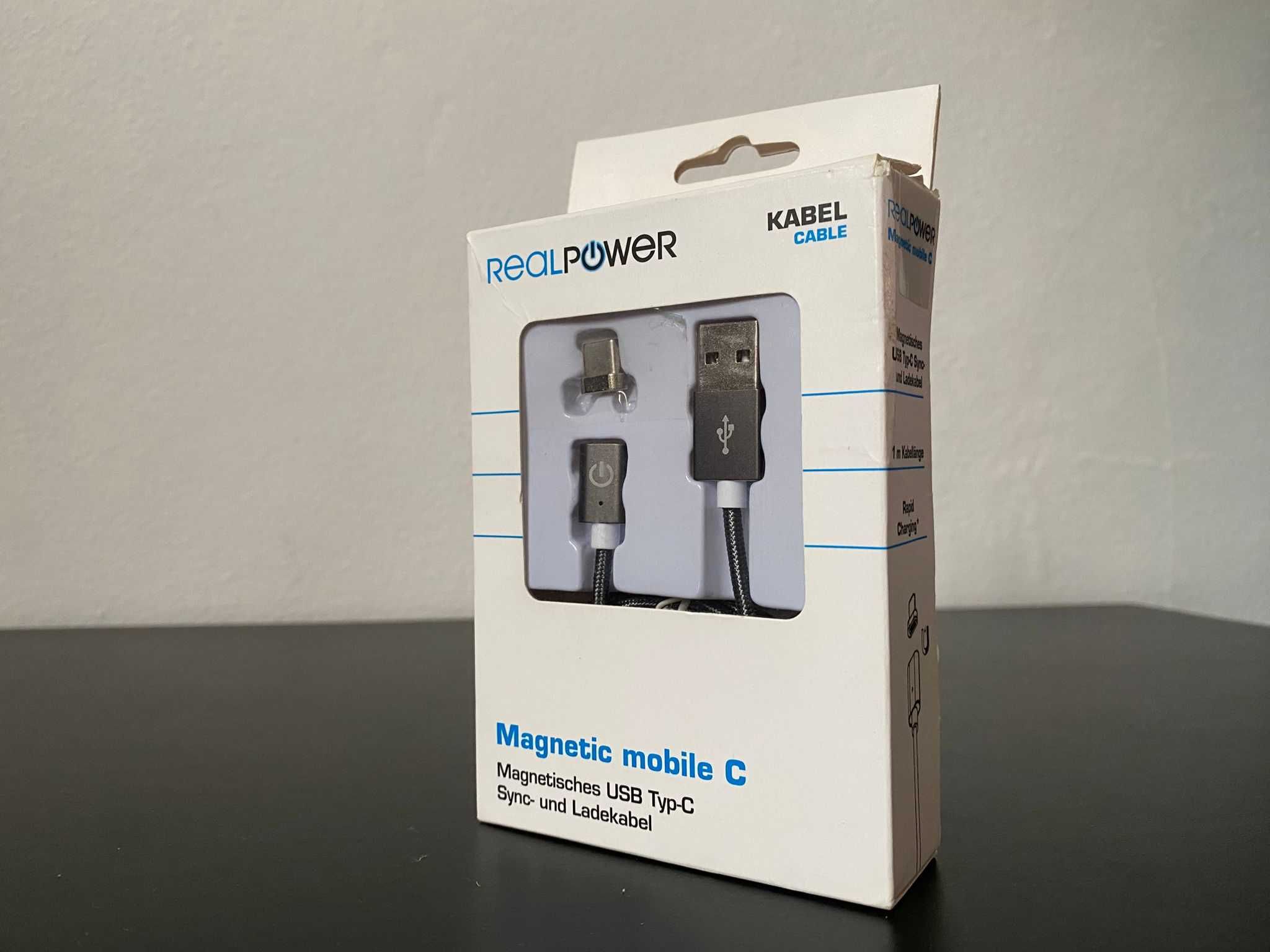 Cabo USB C Magnético Realpower