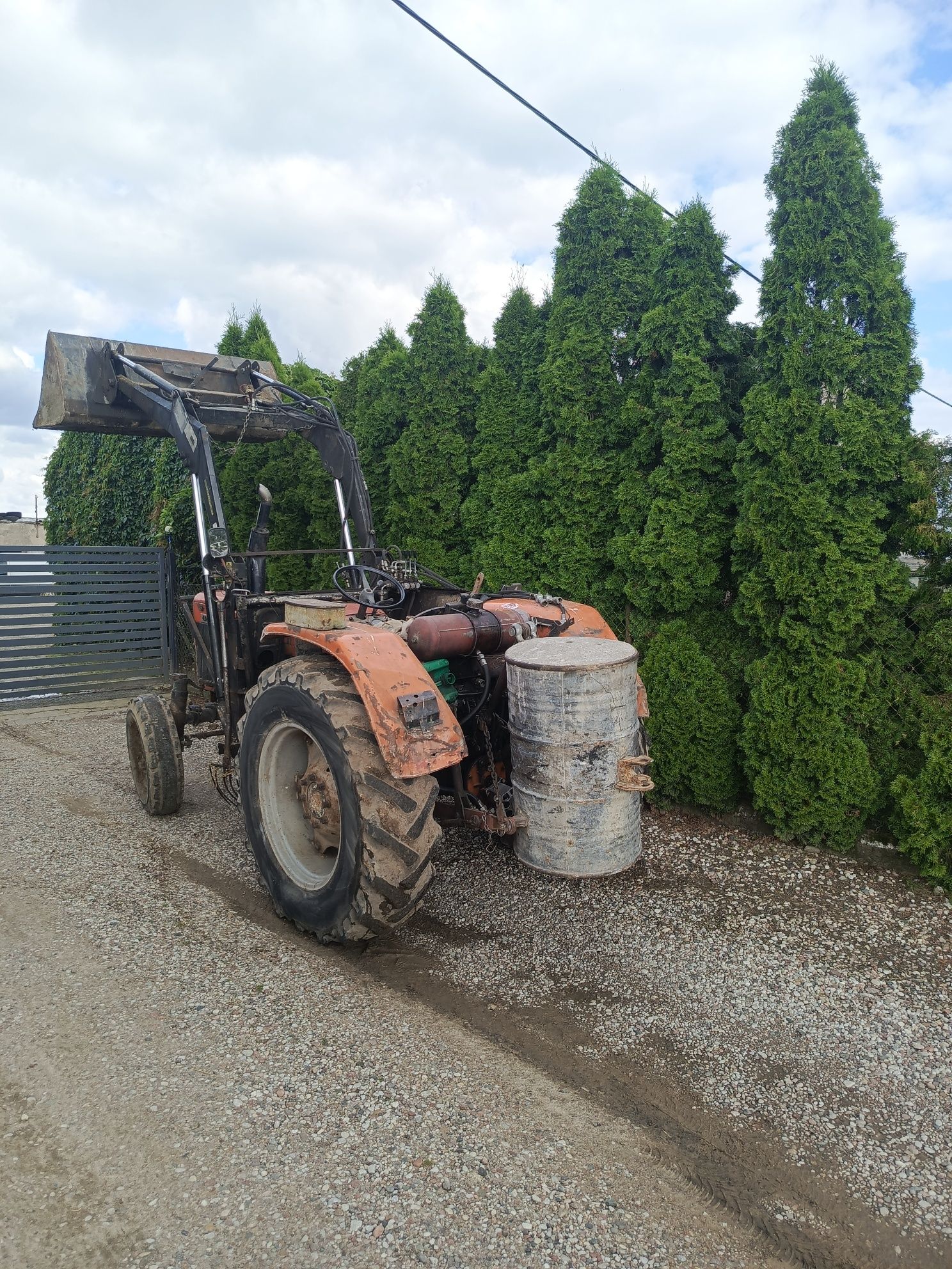 Ursus C 360 tur wycinak
