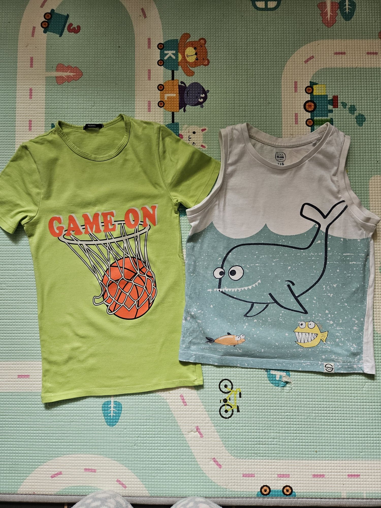 Podkoszulka t-shirt cool club, bezrękawnik 116