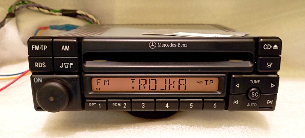 Mercedes Benz Radio CD MF2297 Alpine Japan RDS W124 W140 W126 W201...