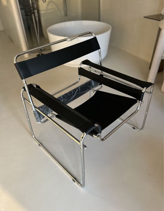 Wassily Chair Bauhaus Nowy Fotel Krzesło Wysyłka Transport