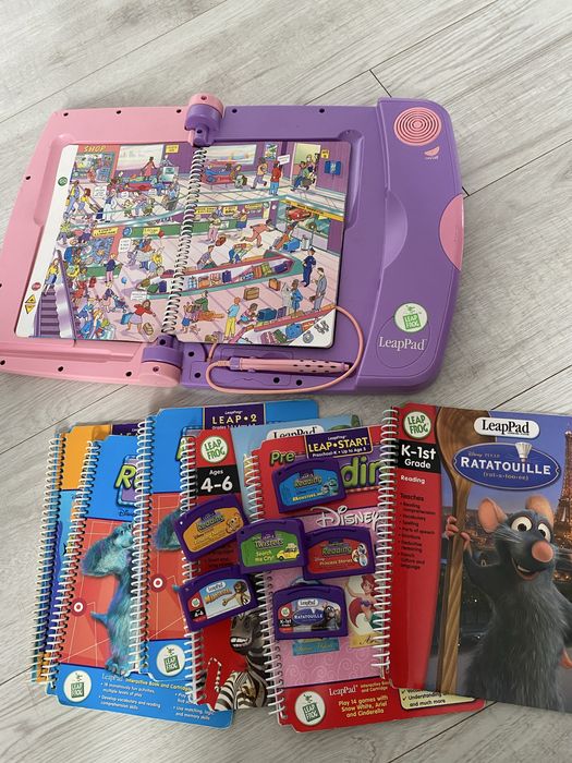 Leap PAD learning system- książki edukacyjne