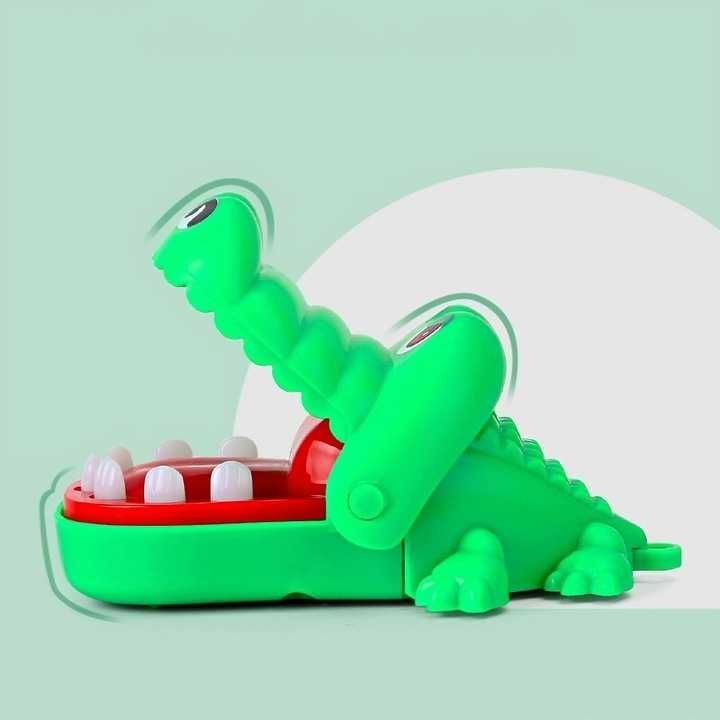 Gra Krokodyl Kajman Zabawka Dla Dzieci Aligator Ząbek U Dentysty Duży