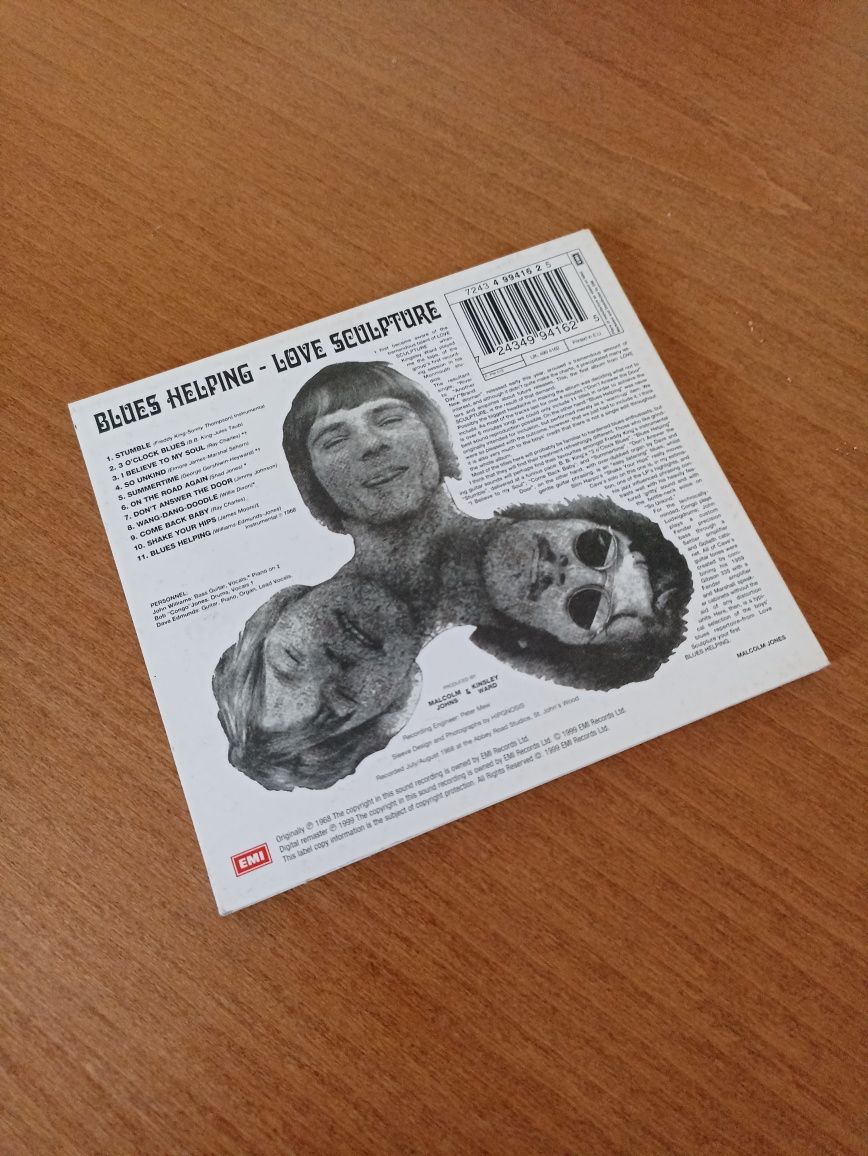 Blues Helping Live Sculpture płyta cd