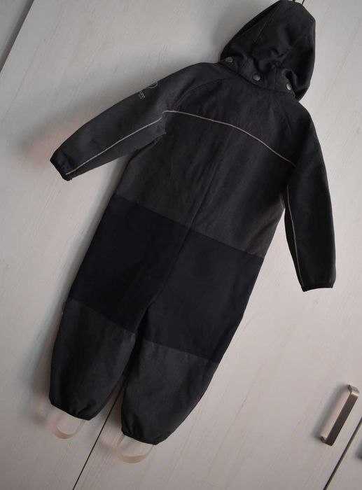Kombinezon 86 softshell przeciwdeszczowy z kapturem ocieplany