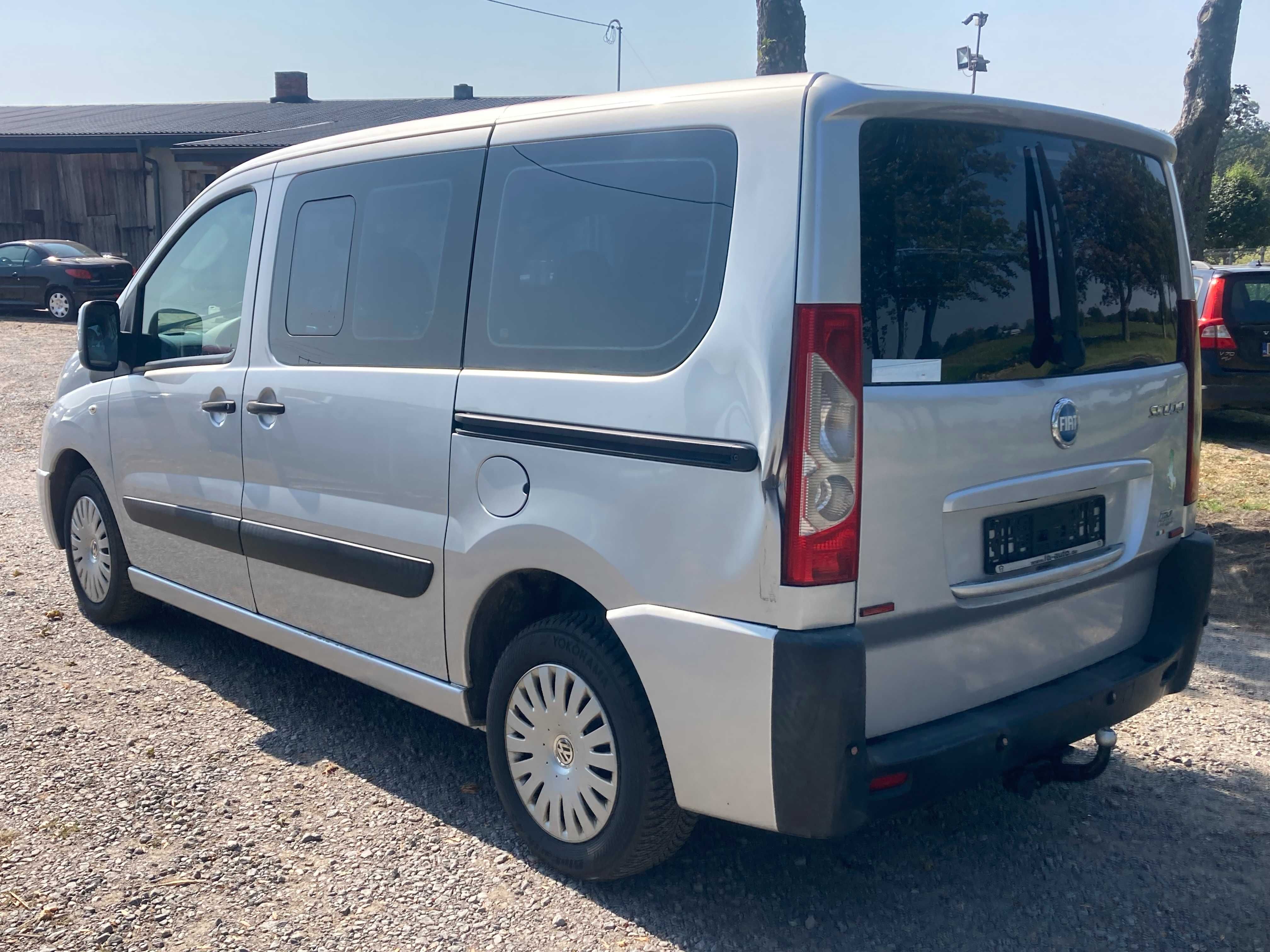 Fiat Scudo 2007r 2.0d 126km  9-Osobowy Sprowadzony Opłacony